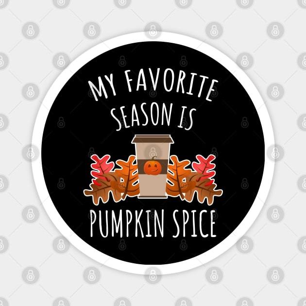 Pumpkin Spice Season Magnet by LunaMay